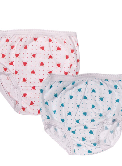 Pack De 6 Pantaletas Para Niñas De Algodòn Con Diferentes Estampados